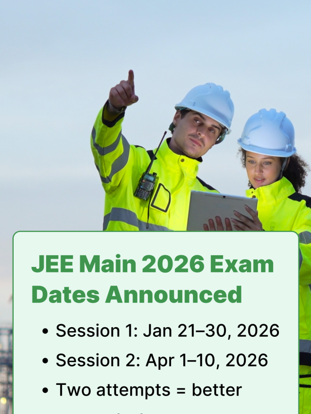 JEE Main 2026 Dates Are Out: Timeline, Registration & Strategy