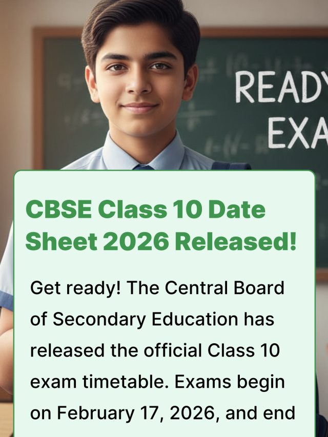 BSE Class 10 Board Exam 2026 Timetable, Highlights & Guidelines
